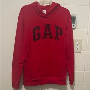 GAP Bold Red Pullover Hoodie